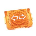Indicator light: lens, orange, symbol “direction indication”