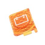 Indicator light: lens, orange, symbol “battery”
