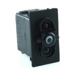 on-2xon-on Double Switch, 12V/20A for Contura II,III,IV,V, LED 1 red, LED 2 megabright green