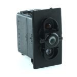 on-on Double Switch, 12V/20A,  for Contura II,III,IV,V, LED 1 red, LED 2 megabright green