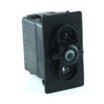 off<on Momentary Switch, 12V/20A, for Contura II,III,IV,V, LED 1 red, LED 2 superbright green