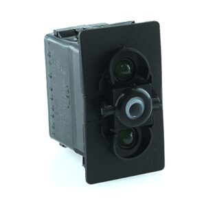 on-off Switch, 12V/20A, for Contura II, III, IV, V, LED 1 superbright green, LED 2 superbright green