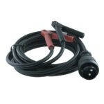 jumper cable, 35mm², with 2P/24V plug and 2 battery terminal grips, length 5m