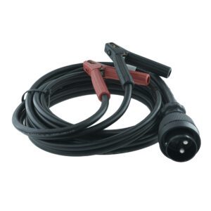 jumper cable, 35mm², with 2P/24V plug and 2 battery terminal grips, length 5m